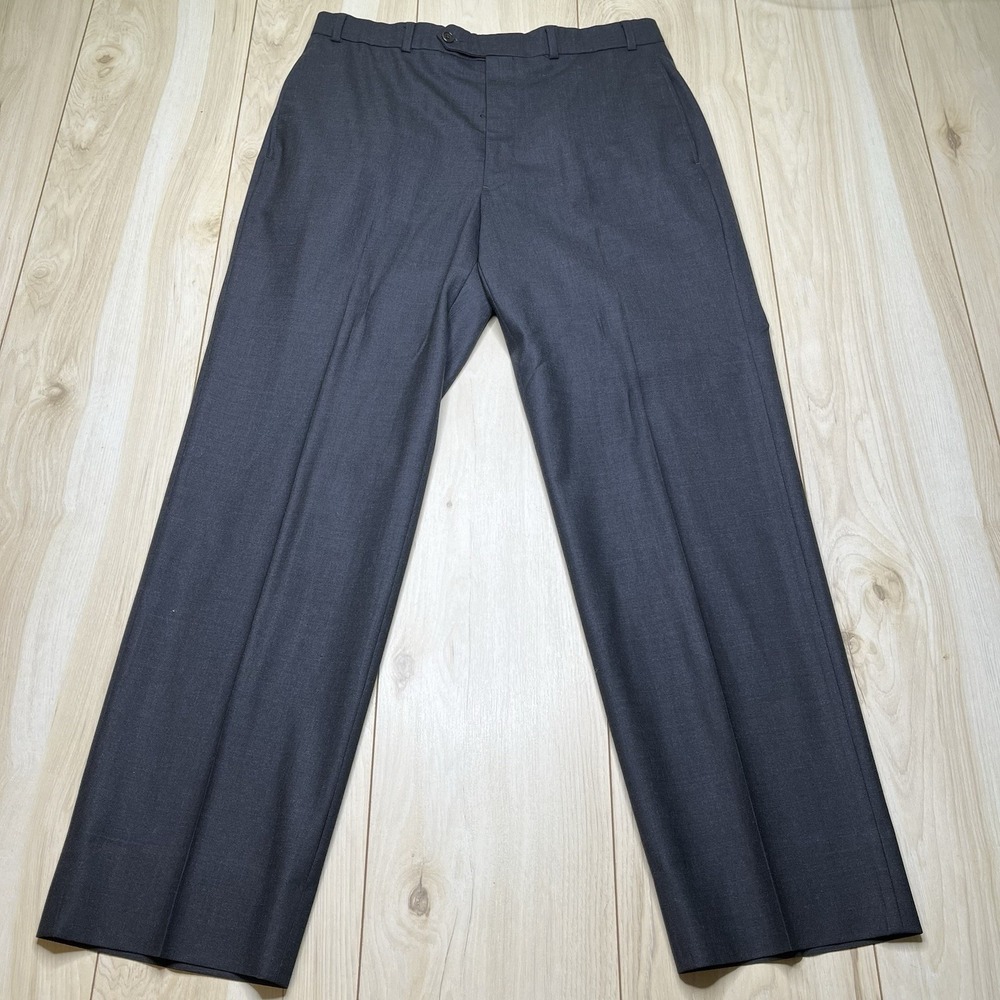 Brooks Brothers 346 Stretch Wool 2 Piece Suit Navy Blue Size 38R W:34x31 - Picture 13 of 16